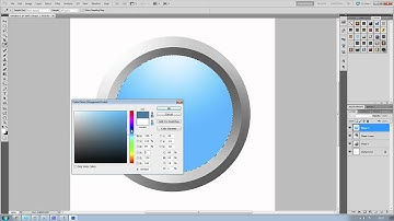Photoshop Tutorial: Interface Orb / EPIC Social Media Icon