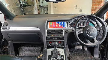AUDI Q7 Stereo Upgrade 10.25" HD CarPlay, Android Auto, Bluetooth 5, USB, 4K Video, Parking Camera