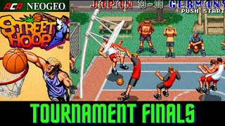 Street Slam (Street Hoop) Grand Finals NEO GEO Tournament screenshot 1