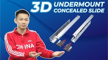 How to install undermount soft close Drawer Slides | Quick Understand | woodworking