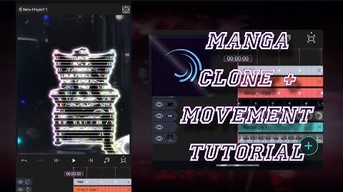 Manga clone Movement tutorial in [alight motion]