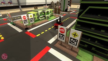 A ROS/ROS2 Multi-robot Simulator for Autonomous Vehicles