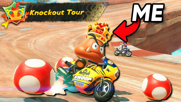 My First Online KNOCKOUT TOUR in Mario Kart World!