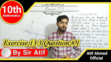 Exercise 13.3 class 10 question 1 | 10th class maths chapter 13 | ex 13.3 q 1 | sabaq of math