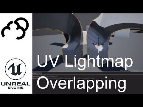 UV Lightmap are Overlapping - Resolve issue - UE4 Blueprints