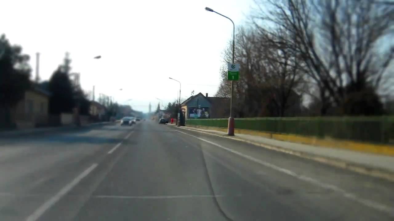 Cesta autom Veľké Kapušany čast.Veškovce cez Michalovce do  Kosíc 13.3.2011