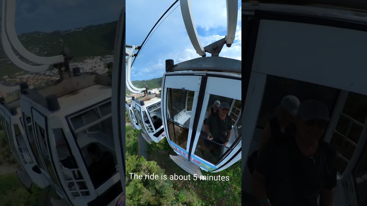 St Thomas Skyride: Grand Princess Cruise US Virgin Islands
