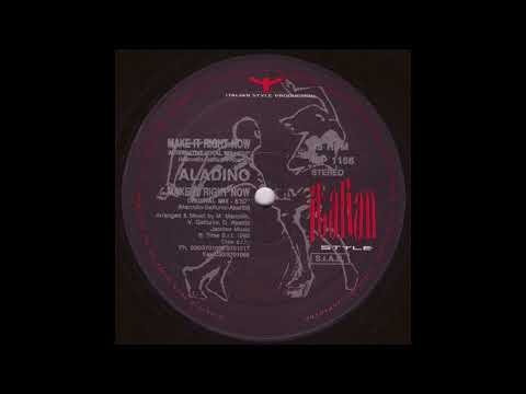 Aladino — Aladino - Make It Right Now (Alternative Vocal Mix) [ISP 1168]
