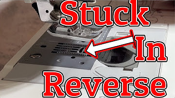 Sewing Machine Reverse Button