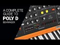 Using the behringer poly d complete deep dive guide tutorial