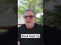 Black Tank Tip!