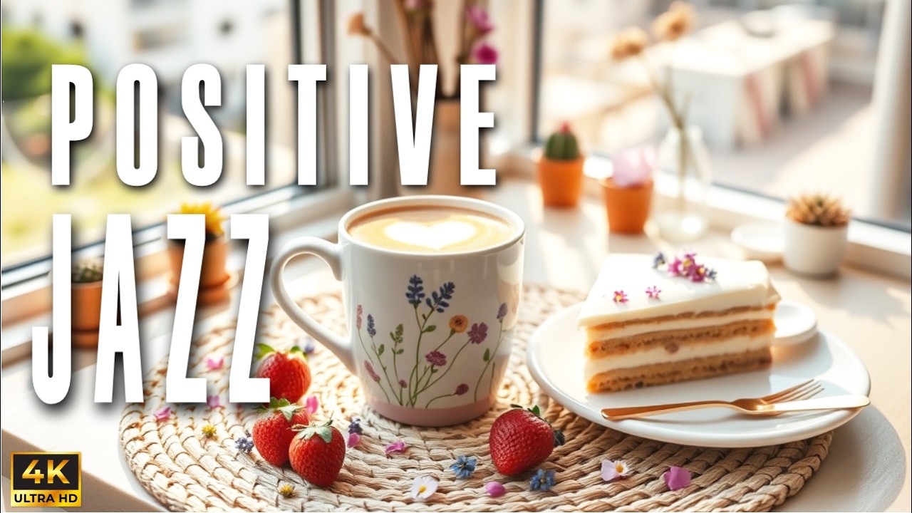Positive Jazz Music ☕ Smooth Jazz & Bossa Nova Coffee Vibes for Focus, Work and Study
