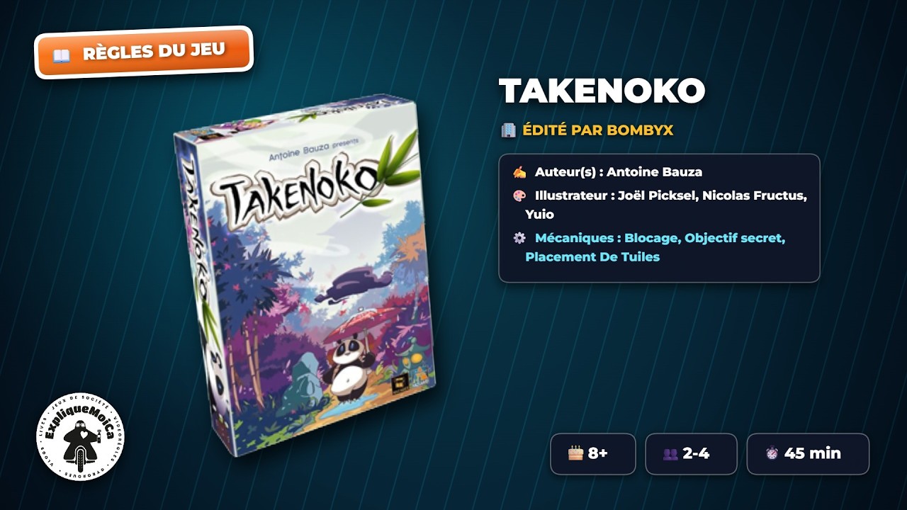 Vidéo du jeu Takenoko