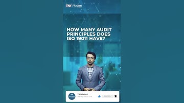 HOW MANY AUDIT PRINCIPLES DOES ISO 19011 HAVE?