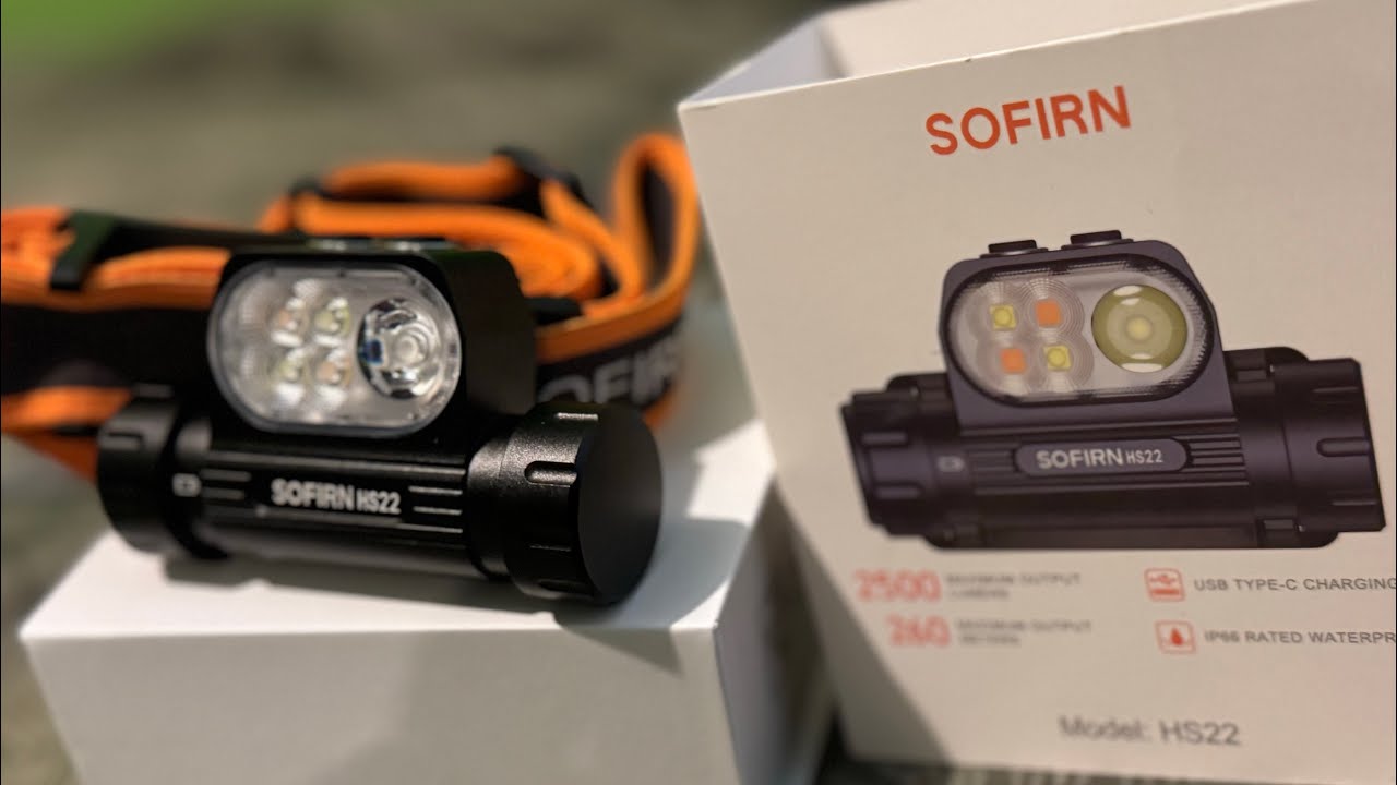SOFIRN    Amazon lo mejor que tiene Model HS22 luz led turbo. 