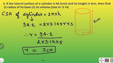ncert class 9 maths chapter 13(surface areas and volumes) exercise 13.6 question 4