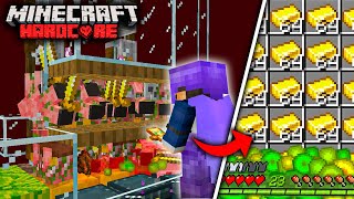 UNLIMITED GOLD and XP in Minecraft Hardcore Hindi