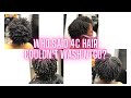 Vlog 2|I Got My 4c Natural Hair Done at a Salon for the First Time!