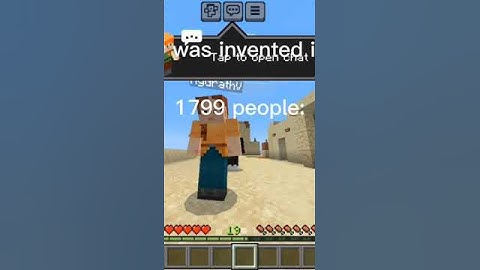 “Running was invented in the 1900s.” #minecraft