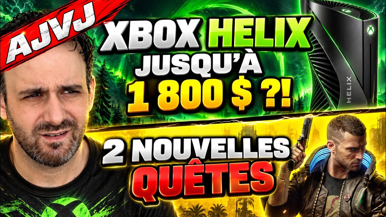 XBOX parle NEXT-GEN et ça fait peur 😅 Cyberpunk reçoit du contenu, GTA 6 "à peine" 6 M de précos ?