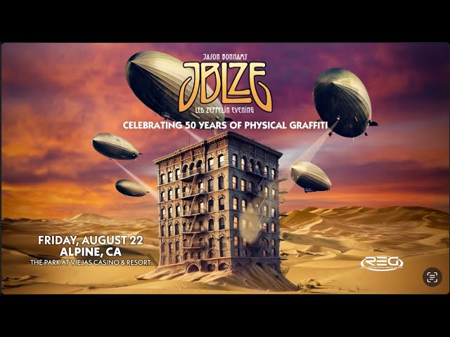 Jason Bonham's Led Zeppelin Evening Live At Viejas - YouTube