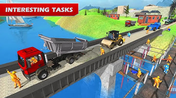 Train Bridge Construction Railroad Building Android Gameplay