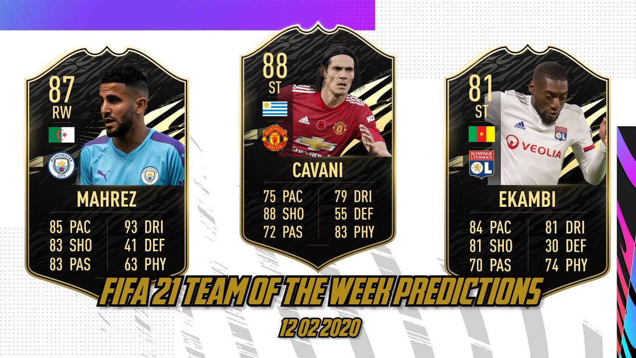 FIFA 21 TEAM OF THE WEEK PREDICTIONS 12/2 | MESSI, CAVANI, FERNANDES | FIFA 21