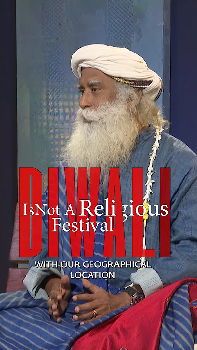 Diwali Is a Scientific Process for Health | Sadhguru