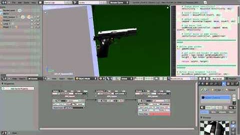 How to make an FPS in Blender 2.5: Tutorial 3 Part 1