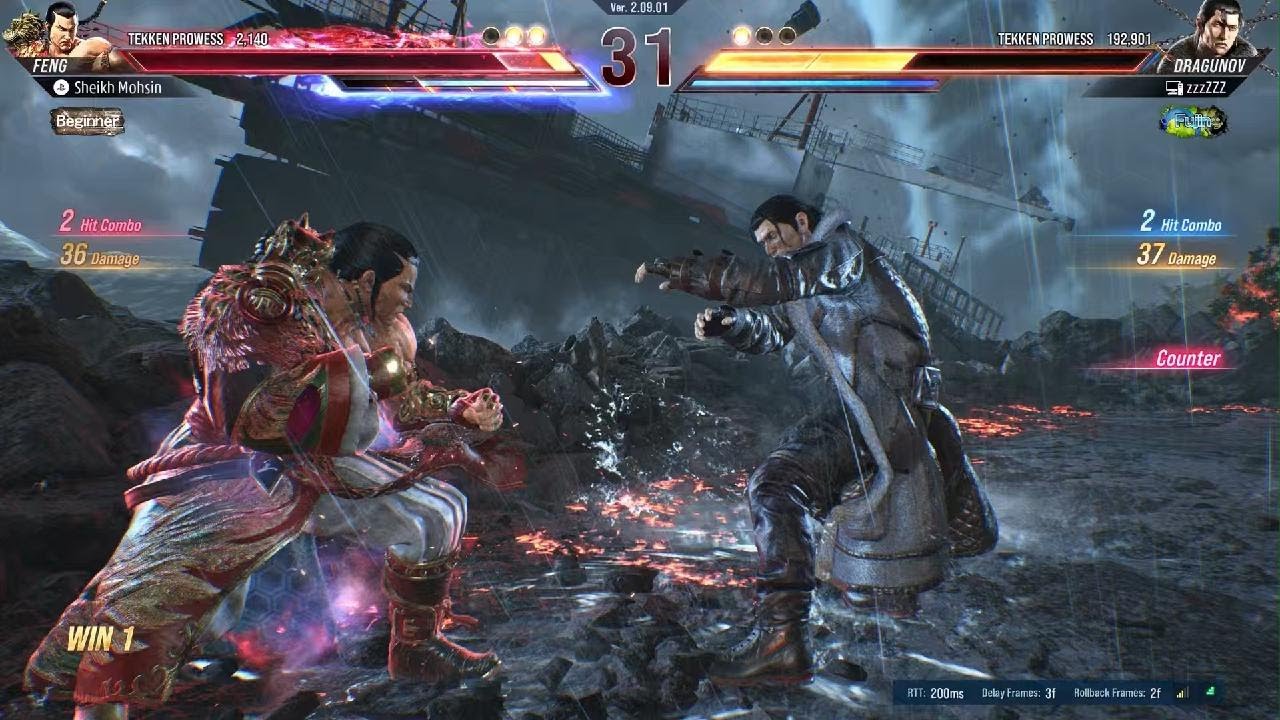 TEKKEN 8 feng vs dragunov