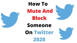 How To Mute And Block Someone On Twitter,How To Mute Someone On Twitter App