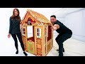 Building a Life-Size Gingerbread House!