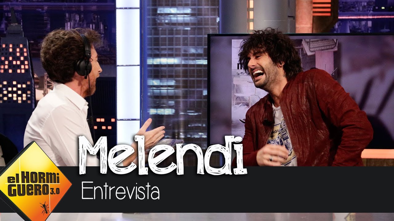 Melendi estrena nuevo 'look' en El Hormiguero 3.0