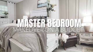 Master bedroom makeover | Budget friendly decor ideas | room makeover on a $200 budget.