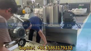 Fully automatic corn starch ball extruder pregelatinized starch production line