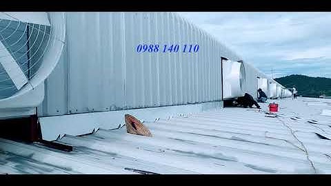 Lắp đặt quạt hút composite | Công ty LongView Việt Nam