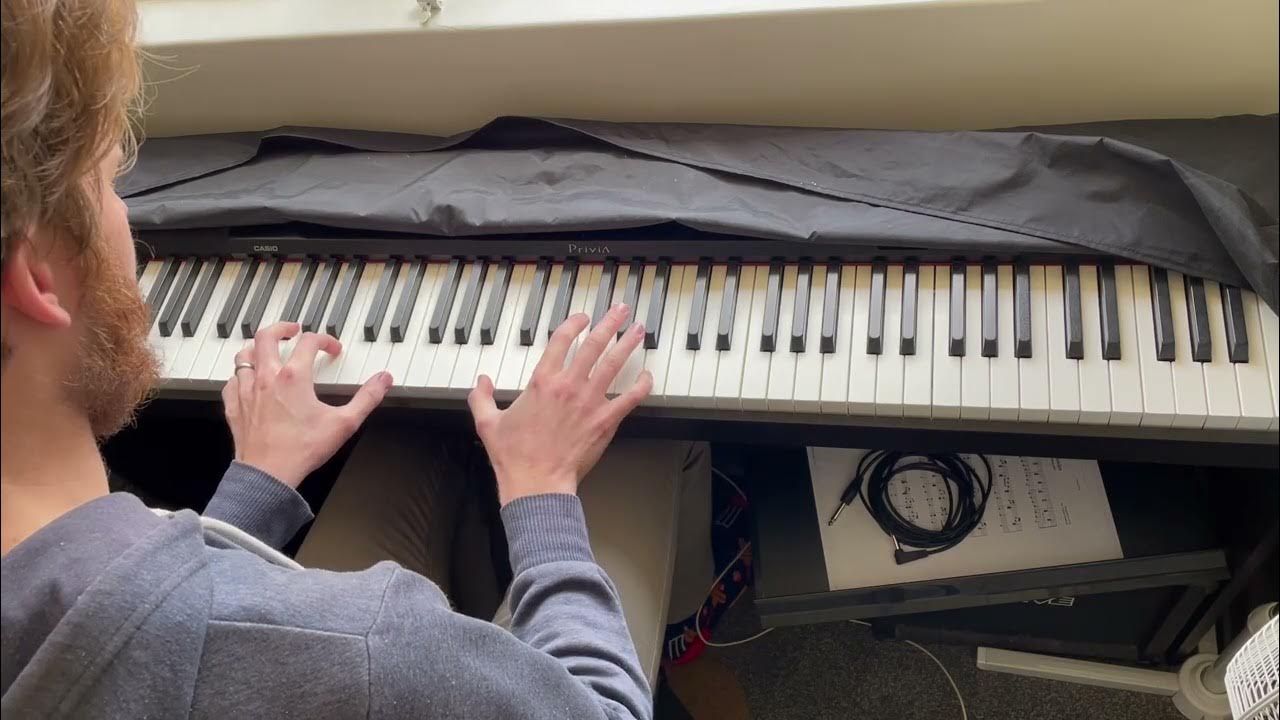 How to play Eyes Up True North Music on piano YouTube