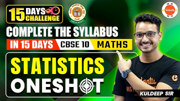 Statistics in One Shot | Class 10 Maths | CBSE Board Exam 2024