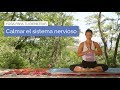 Prctica de yoga para calmar el sistema nervioso