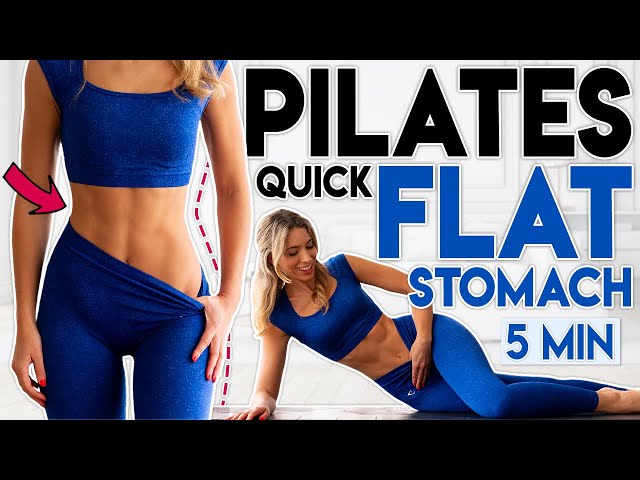 QUICK FLAT STOMACH PILATES WORKOUT 🔥 Burn Belly Fat & Tone