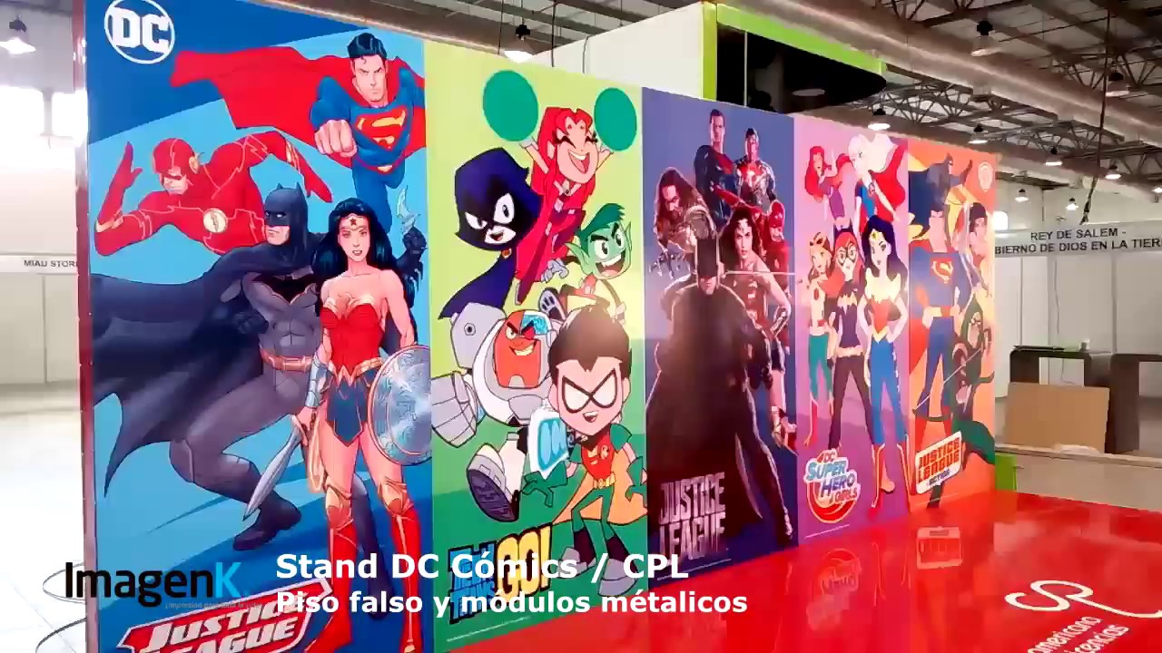 Stand DC Comics Comic Con Ecuador 2017 YouTube