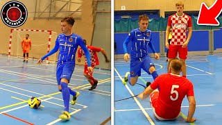 I Played in a PRO FUTSAL MATCH & We Had a FIGHT! (Football Skills & Goals)