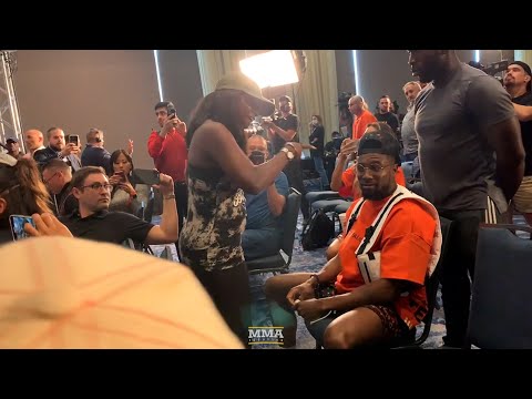 Full Jake Paul vs. Tyron Woodley Press Conference Scuffle; Woodley Wants Apology | Paul vs. Woodley