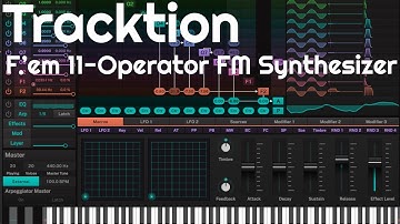 F.’em 11-Operator FM Synthesizer by Tracktion Software (No Talking) 78% Off at APD