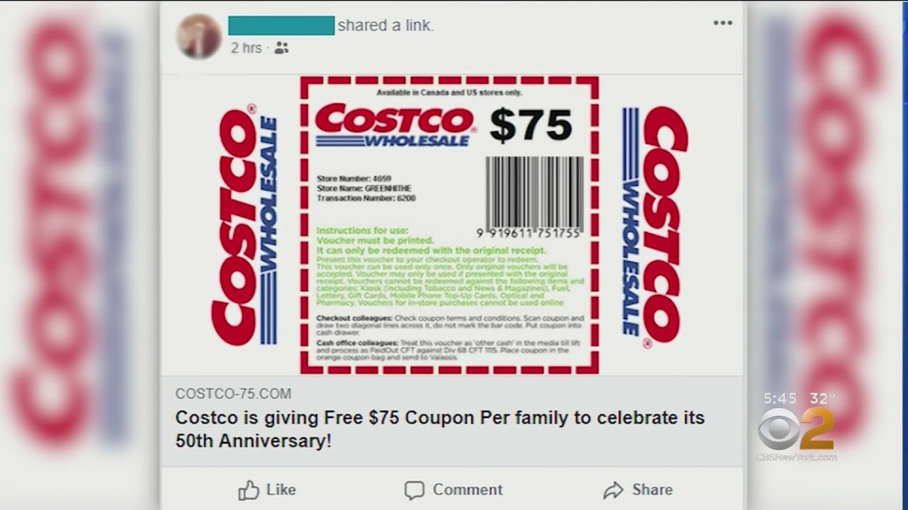 Costco Coupon Scam Warning YouTube