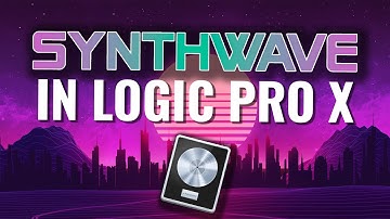 How To Produce SYNTHWAVE In Logic Pro Using Stock And Free Plugins - Lesson + Project Breakdown