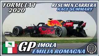 GP EMILIA ROMAGNA (ITALIA 3) FORMULA 1 2020 - RESUMEN DE LA CARRERA Y RESULTADOS