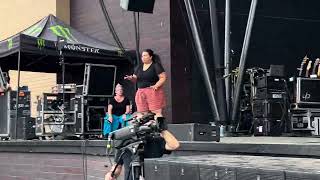 Saxsquatch 'Swamp Wise' at Summerfest in Milwaukee, WI USA - 7.5.25