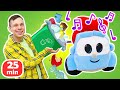 Грузовичок Лева и машинки убирают мусор на дороге! Видео про игрушки для детей
