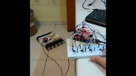 Caterpillar tank   Xbees arduino